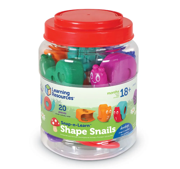 JUEGO SNAP N LEARN SHAPE SNAILS