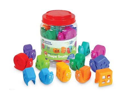 JUEGO SNAP N LEARN SHAPE SNAILS