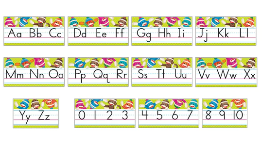 BULLETIN ALPHABET LINE