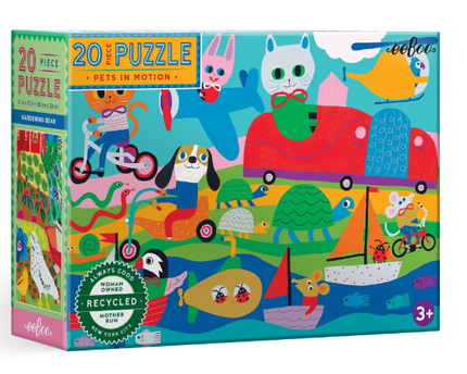 ROMPECABEZA PETS IN MOTION 20PZS