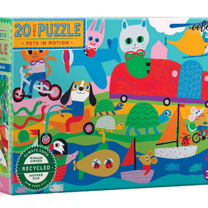 ROMPECABEZA PETS IN MOTION 20PZS