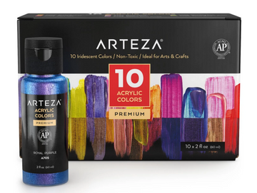 COLORES ACRILICOS PREMIUM 10 UNID