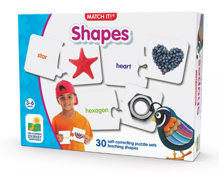 MATCH IT! SHAPES 30 PZA