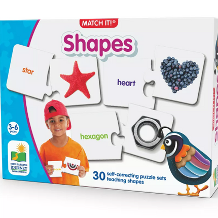 MATCH IT! SHAPES 30 PZA