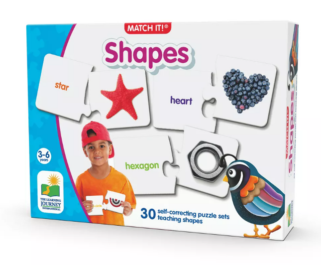MATCH IT! SHAPES 30 PZA