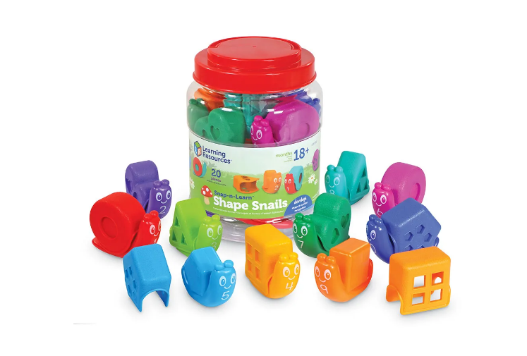 JUEGO SNAP N LEARN SHAPE SNAILS