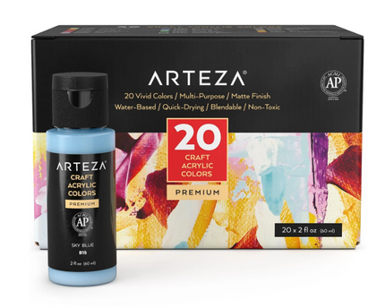 PINTURA ACRYLICA 20 UND 60 ML
