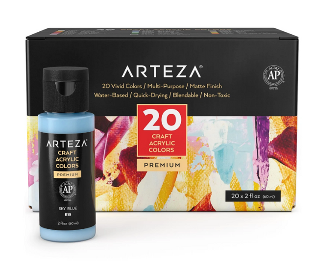 PINTURA ACRYLICA 20 UND 60 ML