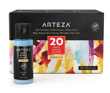 PINTURA ACRYLICA 20 UND 60 ML