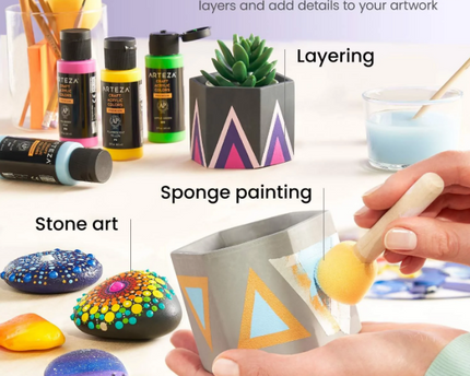 PINTURA ACRYLICA 20 UND 60 ML