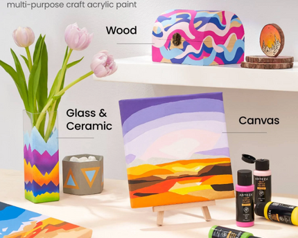 PINTURA ACRYLICA 20 UND 60 ML