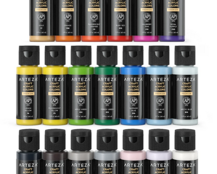 PINTURA ACRYLICA 20 UND 60 ML