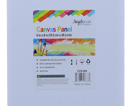 CANVAS SIN MARCO 6X8 2PC