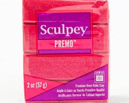 PASTA P/ PARA HORNEAR POLYMER MAGENTA PEARL 2 OZ. PREMO