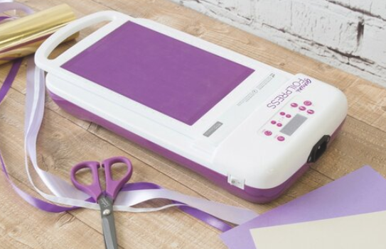 MAQUINA DE LAMINADO CON PRENSA DE CALOR WHITE - CRAFTERS