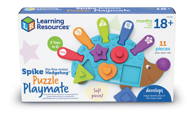 SPIKE THE FINE MOTOR HEDGEHOG PUZZLE PLAYMATE