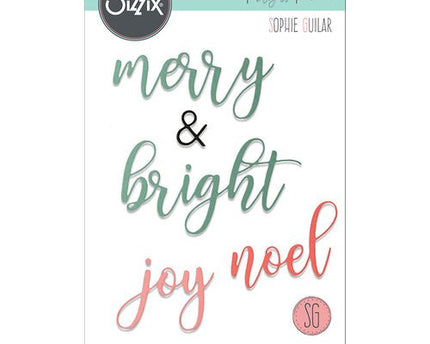 SIZZIX - DIES FRASES DE INVIERNO