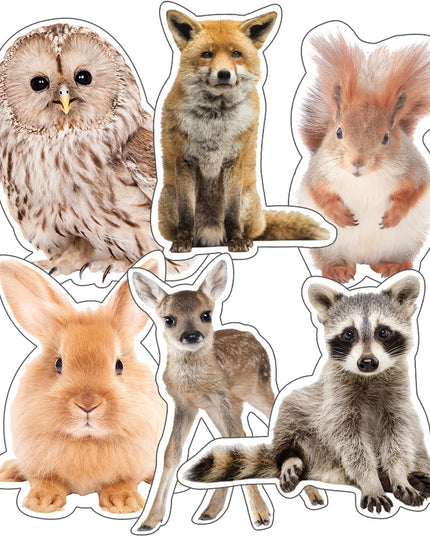 CUT OUST WOODLAND WHIMSEY ANIMALS