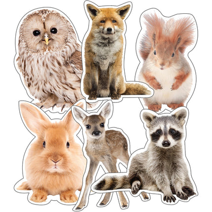 CUT OUST WOODLAND WHIMSEY ANIMALS
