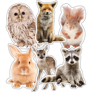 CUT OUST WOODLAND WHIMSEY ANIMALS