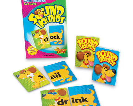 WORD BUILDING CARD GAME  SOUND HOUNDS