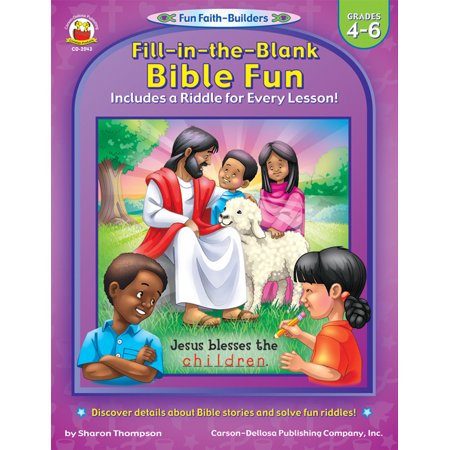 FILL IN THE BLANK BIBLE FUN