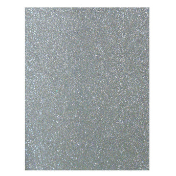 FOAMY GLITTER PLATEADO TAMAÑO CARTA