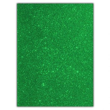 FOAMY GLITTER VERDE OSCURO TAMAÑO CARTA