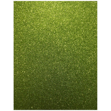 FOAMY GLITTER VERDE LIMON TAMAÑO CARTA