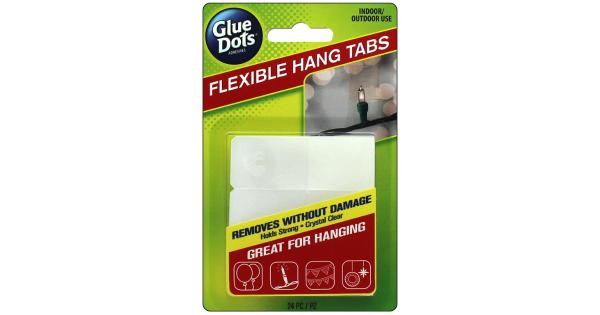 PEGAMENTOS ADHESIVO-PESTAÑAS FLEXIBLES PARA COLGAR