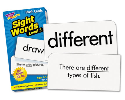 FLASHCARDS SIGHT WORDS LEVEL 3