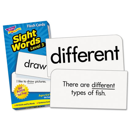 FLASHCARDS SIGHT WORDS LEVEL 3