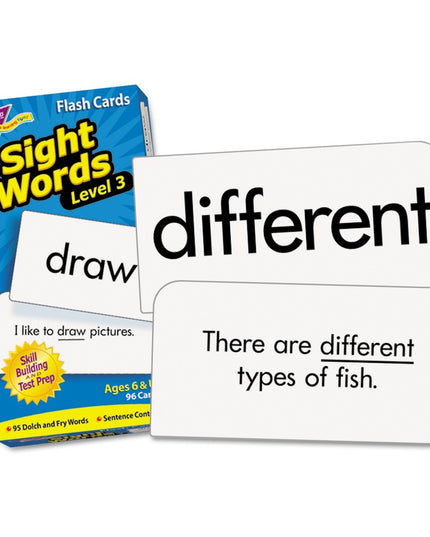 FLASHCARDS SIGHT WORDS LEVEL 3