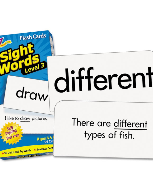 FLASHCARDS SIGHT WORDS LEVEL 3