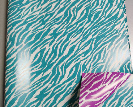 PAPEL DE REGALO ZEBREADO DUPLEX 19"X25"