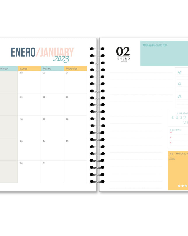 AGENDA TRENDY 2023 DOG BROWN