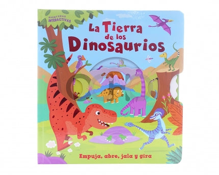 LIBRO AVENTURAS INTERACTIVAS - LA TIERRA DE LOS DINOSAURIOS
