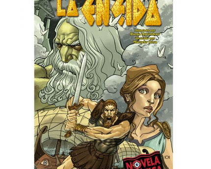 LIBRO LA ENEIDA - NOVELA GRAFICA