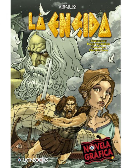 LIBRO LA ENEIDA - NOVELA GRAFICA