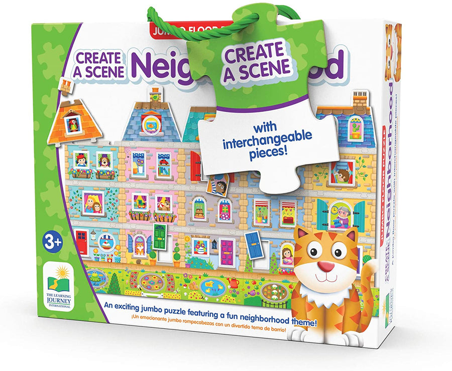 CREATE A SCENE - MY NEIGHBORHOOD ( CREA UNA ESCENA-MI VECINDARIO)