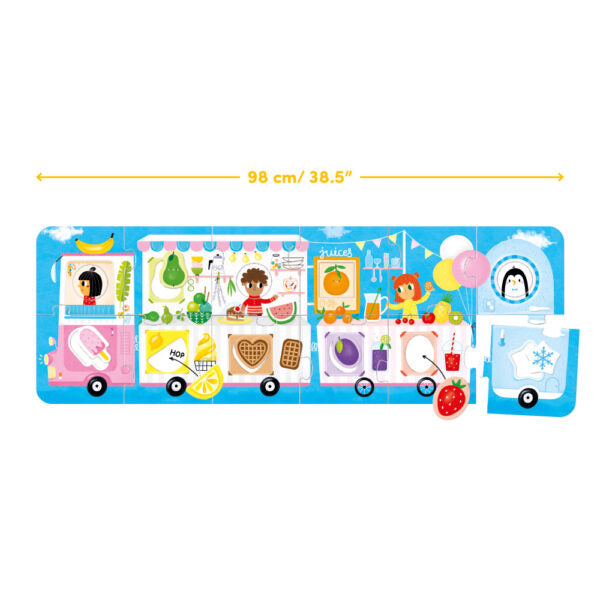 ROMPECABEZA MAKE A MATCH FOOD TRUCK 23PZS