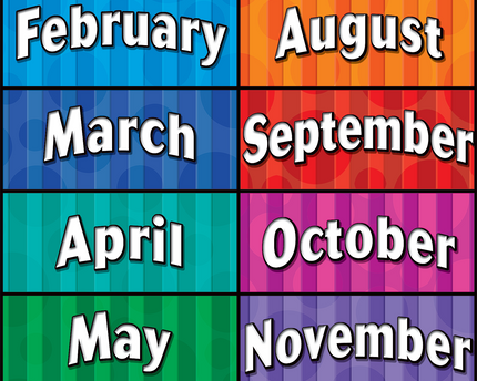 LAMINA MONTHS OF YEAR