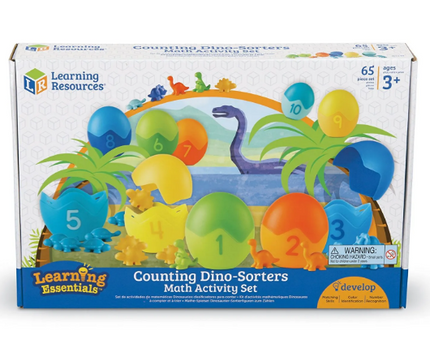JUEGO COUNTING DINO SORTERS MATH ACTIVITY SET