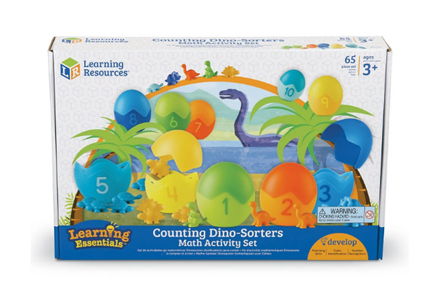 JUEGO COUNTING DINO SORTERS MATH ACTIVITY SET