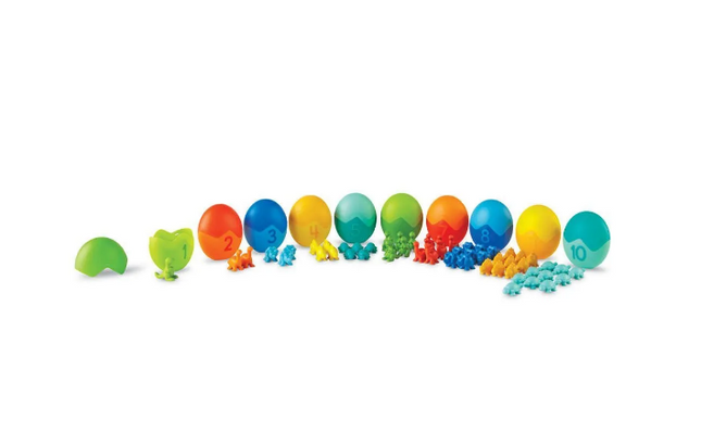 JUEGO COUNTING DINO SORTERS MATH ACTIVITY SET