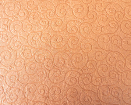 PAPEL DECORADO SALMON ONDULADO 22 X 29 PULG