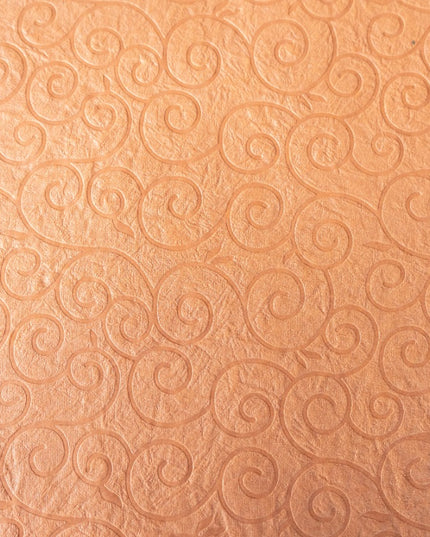 PAPEL DECORADO SALMON ONDULADO 22 X 29 PULG