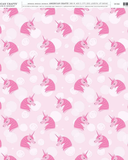 PONY ROSADA-PAPEL SCRAPBOOK