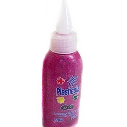 PLASTICOLA BRILLO FUSCIA  38ML