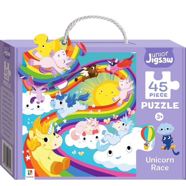 ROMPECABEZA UNICORN RACE JUNIOR JIGSAW 45PZ